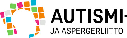 Logo, jossa lukee Autismi- ja aspergerliitto.