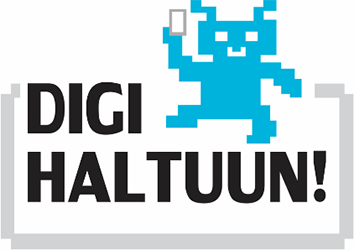 Logo, jossa teksti Digi haltuun!