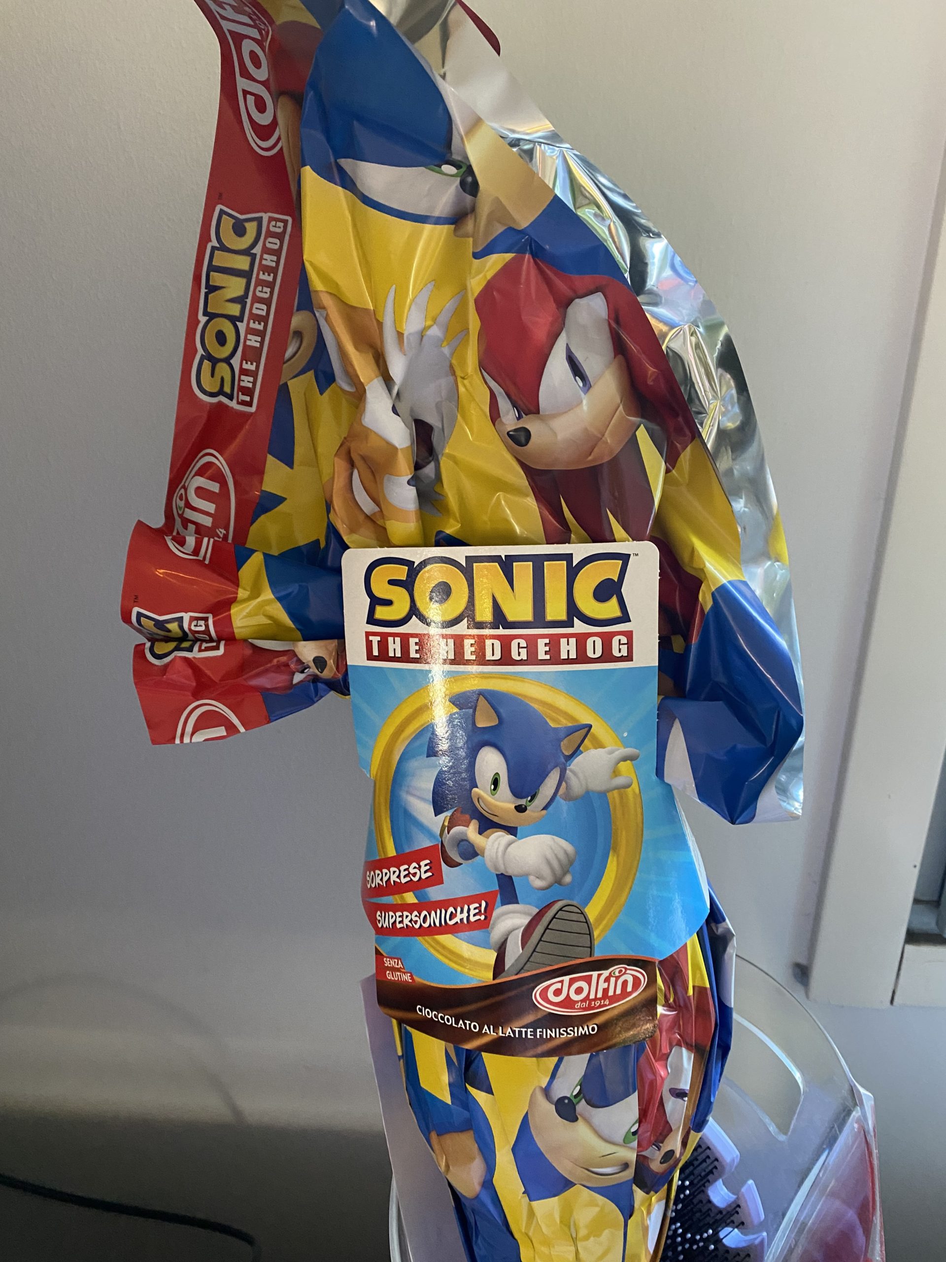 Sonic-suklaamuna.